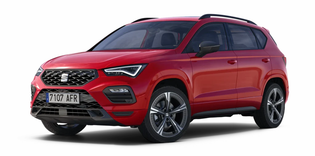 new seat ateca fr trim red colour